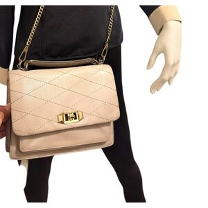 $295 NWT REBECCA MINKOFF JE T'AIME MEDIUM QUILTED LEATHER CROSSBODY Quilte Bag